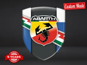 Fiat Abarth Car Silicone Logo Max Durable Stylish Pro Performance